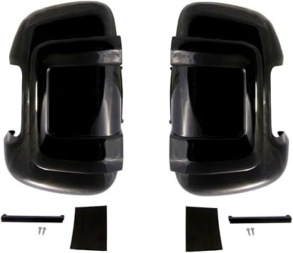 Milenco Van Mirror Protectors - Black - Fiat Ducato / Peugeot Boxer / Citroen Relay