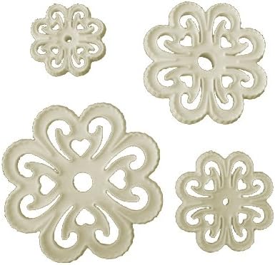 Orchard Products -Lace Heart Cutters- Floral Flower Sugar Craft Cake Decorating Pro