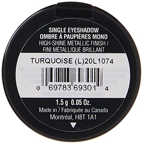 Annabelle Metallic Single Eyeshadow, Turquoise, 0.05 Oz #TOP2