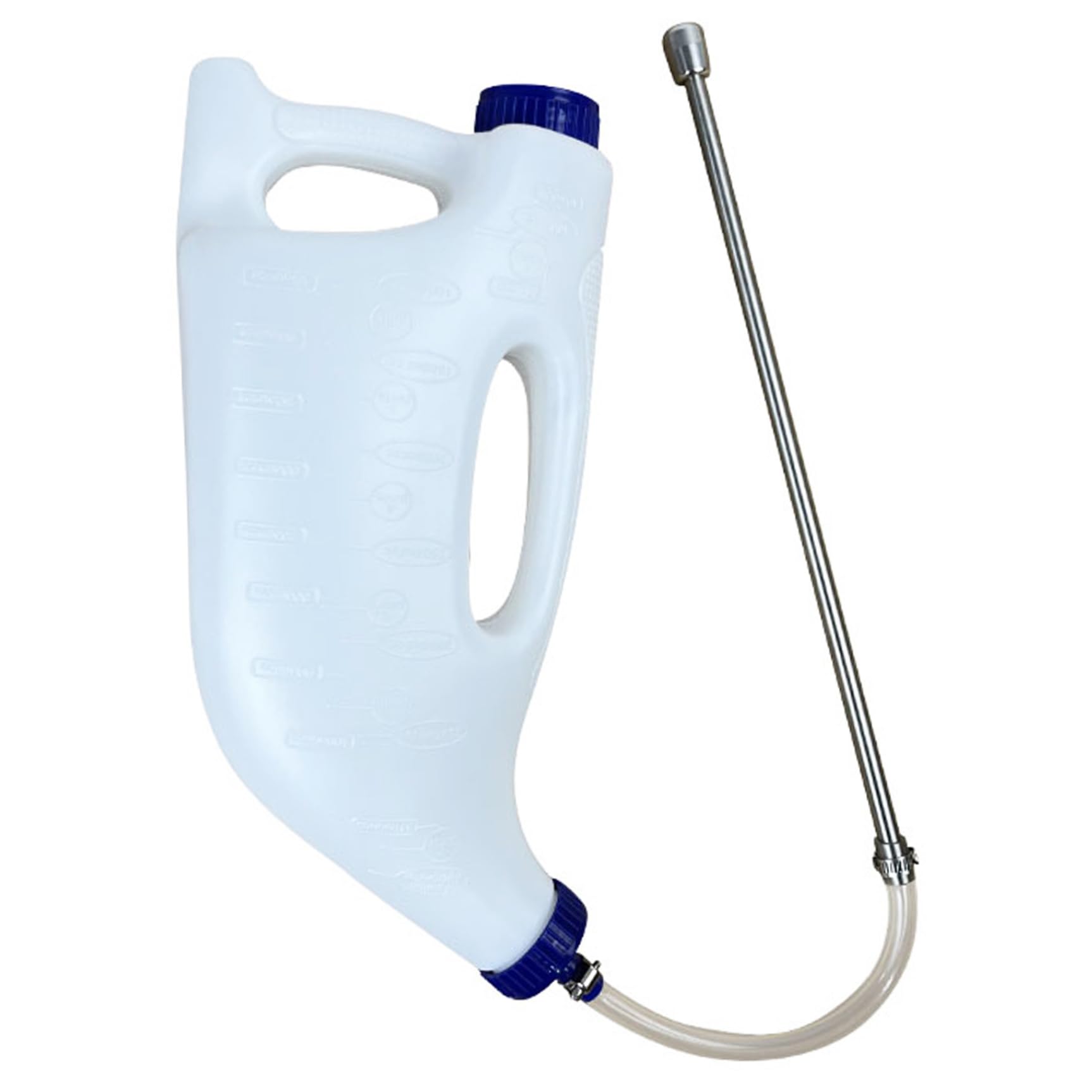 Mangeoire pour veaux réglable en tube acier inoxydable pour bétail
