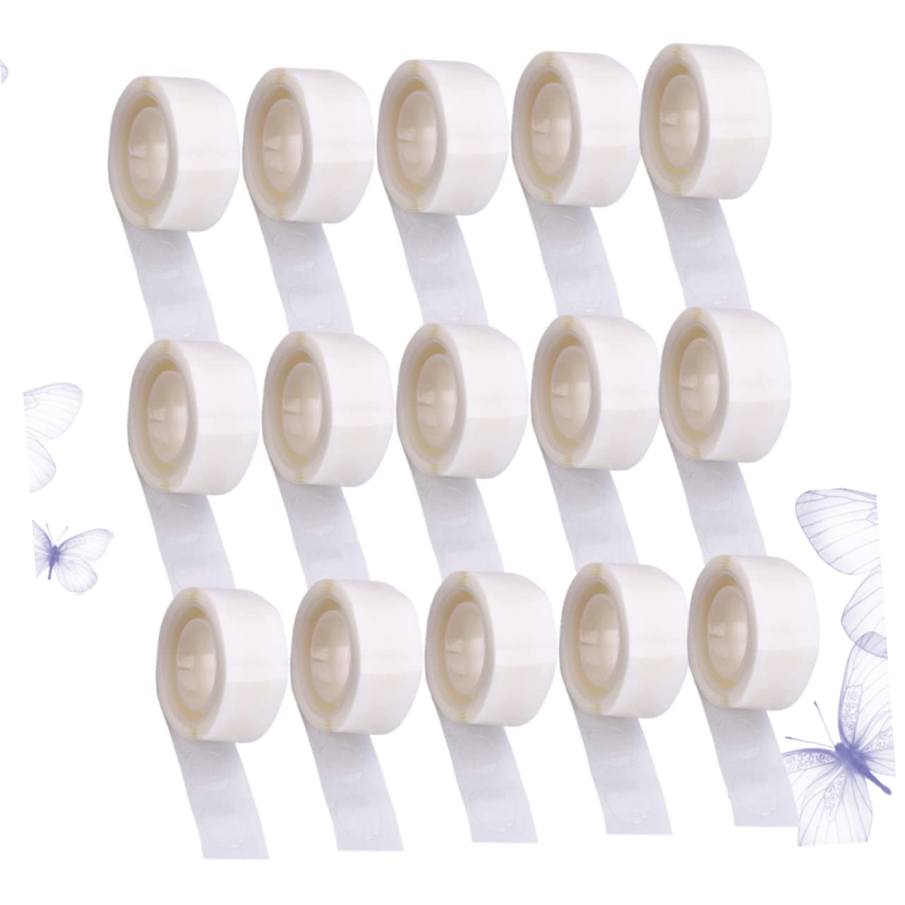 STOBOK 45rollen Klebepunkte Klebeband Für Ballondekoration Rückstandslos Doppelseitiges Klebeband Für Hochzeiten Partys Und Bastelarbeiten Punkte