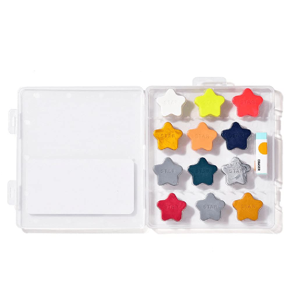 BAYORE Juego de lápices de colores borrables para niños, artículos de papelería, suministros escolares, herramientas de arte, lavables, borrables, juego de dibujo para niños, lápices de colores para