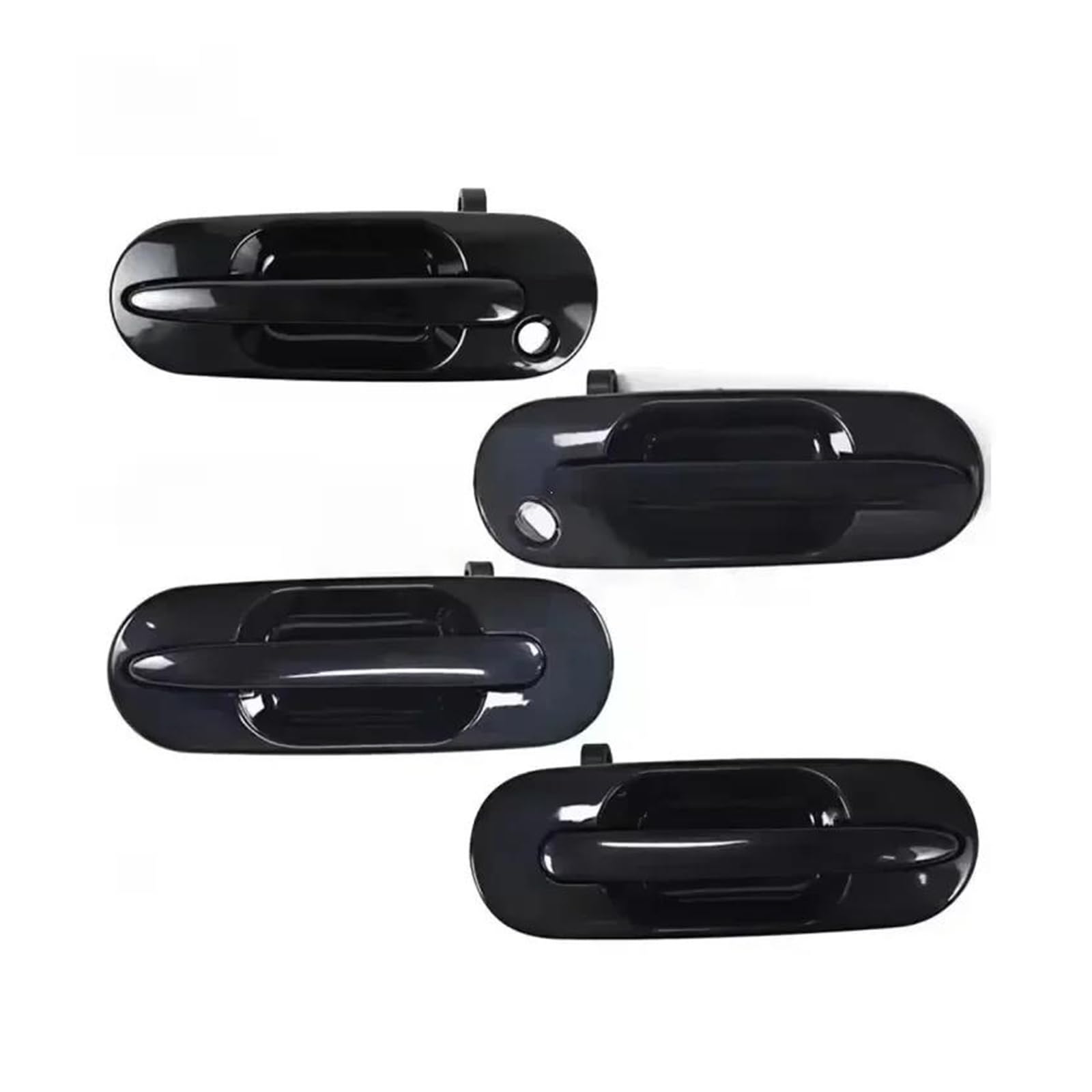 PRFGSGVBV Outside Door Handle 4PCS for CR-V for CRV 1997 1998 1999 2000 2001 Exterior Door Handle Front & Rear Outside Left & Right Door Handle Cover