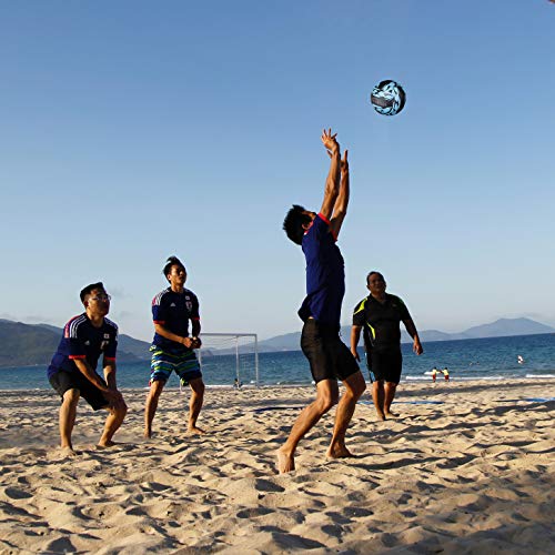 image for Senston Volleyball Waterproof Beach Soft Blue Volleyball for Indoor/Ou