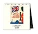 Cavallini Papers & Co CAL16-3 2016 London Desk Calendar