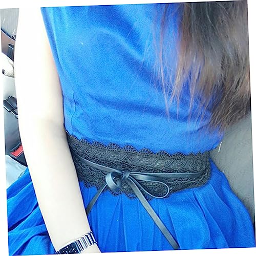 Halloween Lace Corset Belt for Women - Elegant Wide Cinch Waist Belt for Skirts and Costumes - Perfect Accessory for Parties and Special Occasions Stylish in Color2