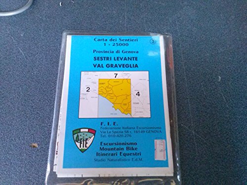  GE 3 Sestri Levante e Val Graveglia 1:25000