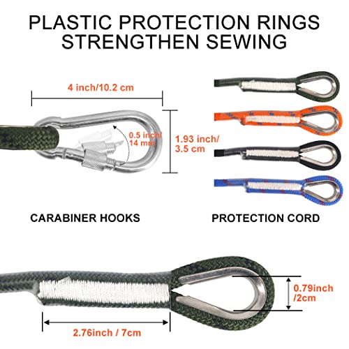 NewDoar 18KN Static Climbing Rope 10mm(3/8in) Accessory Cord Equipment 33FT(10M) - Image 4