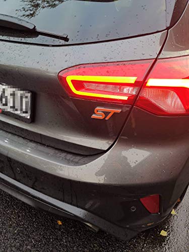 Focus Pezzi MK4 3D Gelembleme Inlay Fronte + Coda