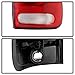 Driver + Passenger Side OE-Style Red Lens Tail Light Housing Lamp Assembly Replacement For 1996-2000 Compatible with Dodge Grand Caravan Chrysler Voyager Town & Country