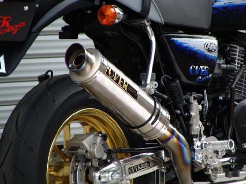 OVER フルエキゾーストシステム 新品 フルチタンエイプ50 100 OVER