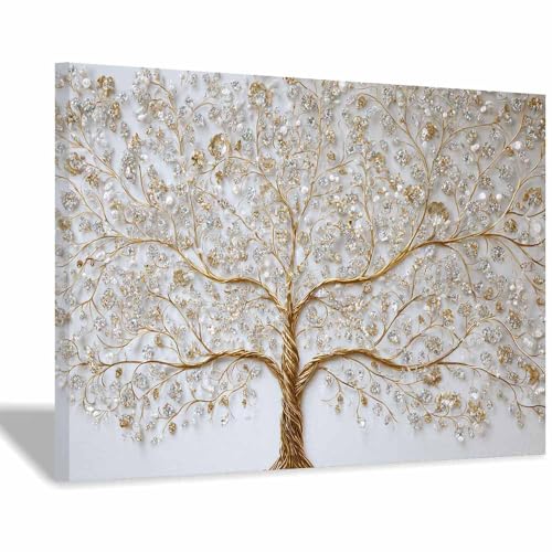 Arbre de la vie impression sur toile ZAMAEIU pour une déco zen de salle de bain