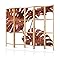 Murando - Room Divider Indoor Spa Zen 225 X 172 Cm 5-Piece One-sided