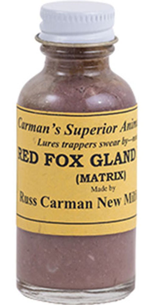 Red Fox Gland Lure by Russ Carman (1 oz. Bottle)