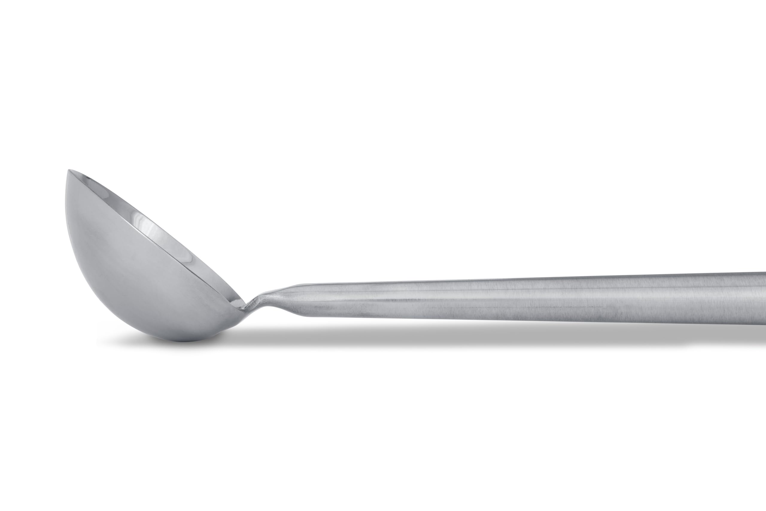 Craft Wok Small s/s Wok Ladle Stainless Steel Traditional Wok Hoak with Stainless Handle Professional Asian Kitchen Utensil for Stirring Serving / 732W93-1 - Image 4