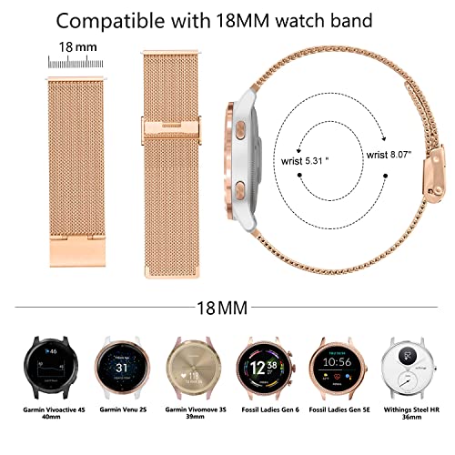 Issinlky band for Garmin Venu 4 41mm/Venu 2S/3S/Vivoactive 4S/Vivomove 3S - Image 3