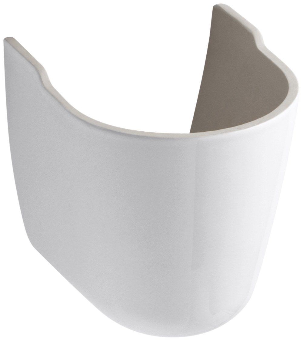 Kohler K-1998-0 Brenham Wall Mount China Bathroom Sink Pedestal