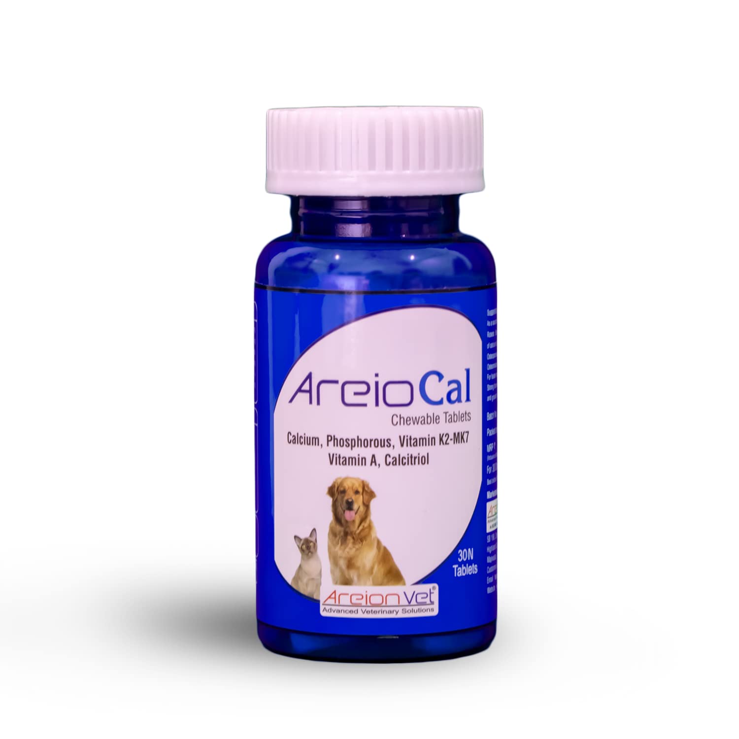 AreioCal Chewable Calcium Pet Supplement for Bones (30 Tablets_AreCal30) (B0BSVRYSM6) Amazon Price History, Amazon Price Tracker