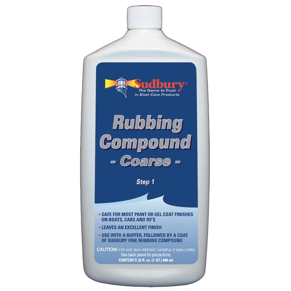 Sudbury Rubbing Compound Coarse - Step 1-32oz Fluid