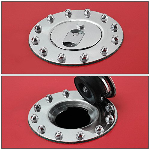 Dnamotoring Alu-Ft-T8-Alu-Rd Aluminum 20-Gallon Fuel Cell Gas Tank #TOP1