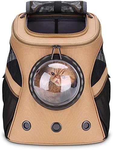 LOLLIMEOW Large Pet Carrier Backpack, Bubble Backpack Carrier for...