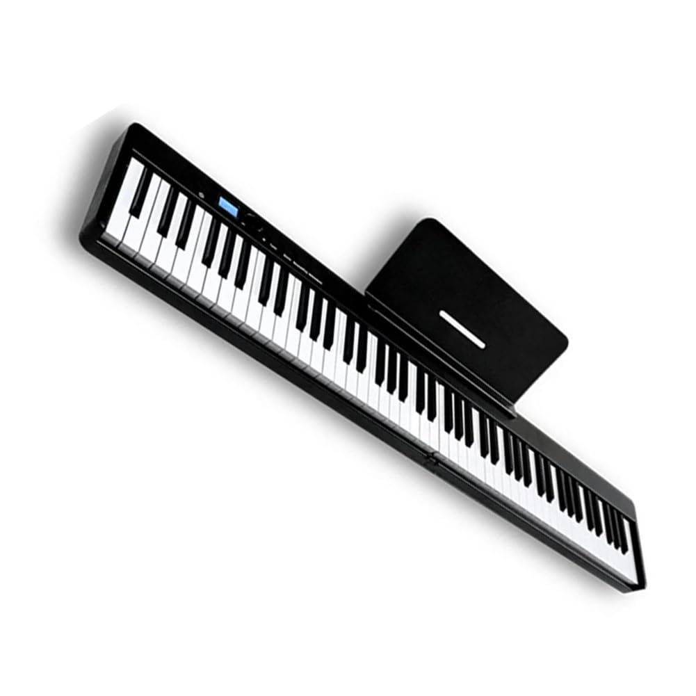 Amazon | 88鍵 折りたたみ式 ピアノ 多機能 デジタルピアノ