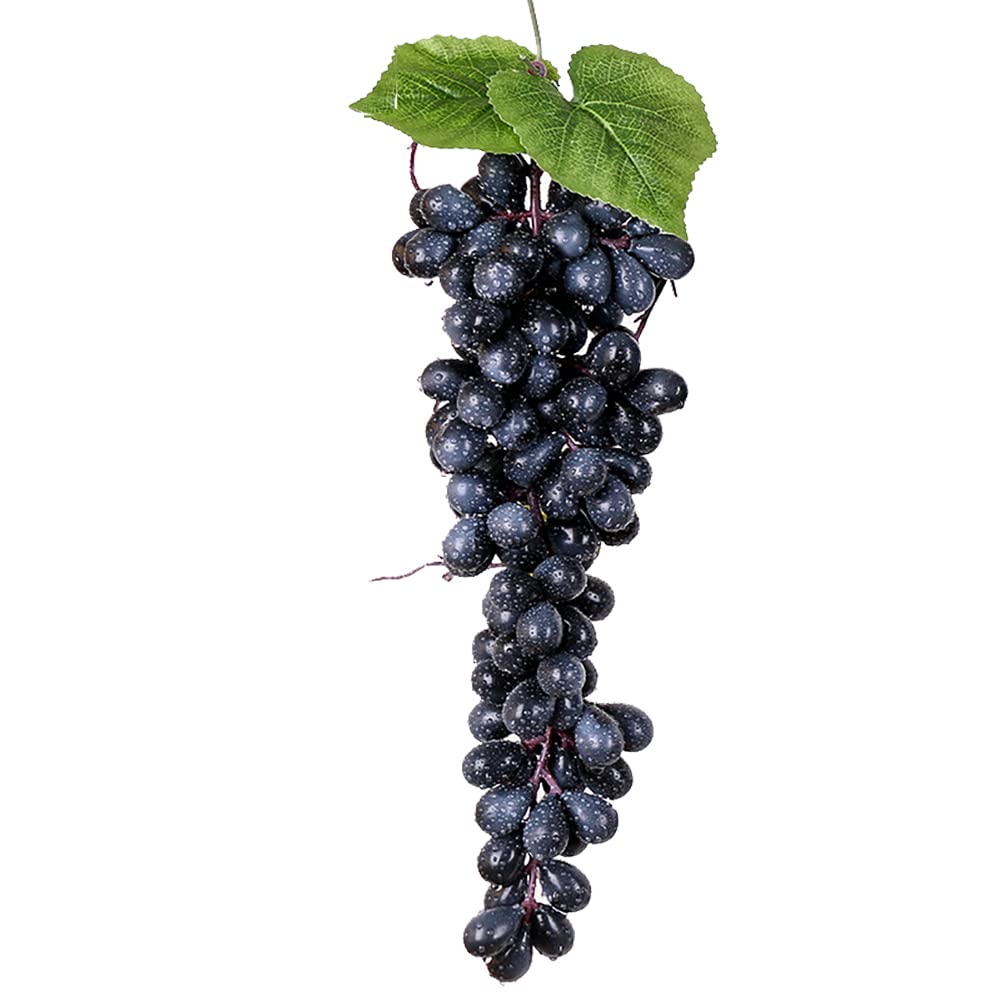 5 Grappes De Raisin Artificiel - Décor Réaliste - Pour Déco Maison, Photo, Vin - Plastique PE