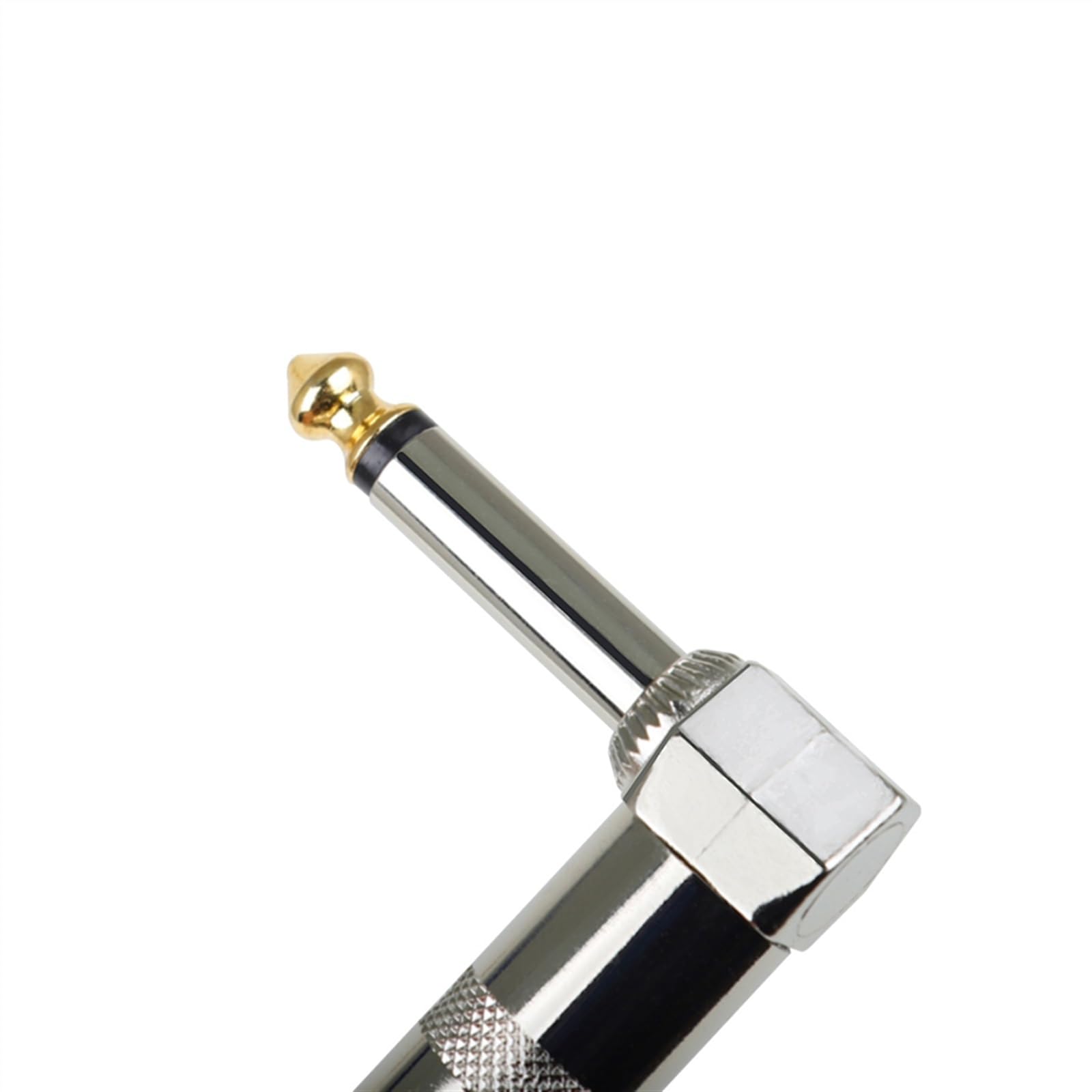 kabel audio do gitary 3 Szt. Kable Pedału Efektów Gitarowych Linia Łącząca 6.5mm Patch Kabel Pedału 33cm Przewód Drut Miedziany