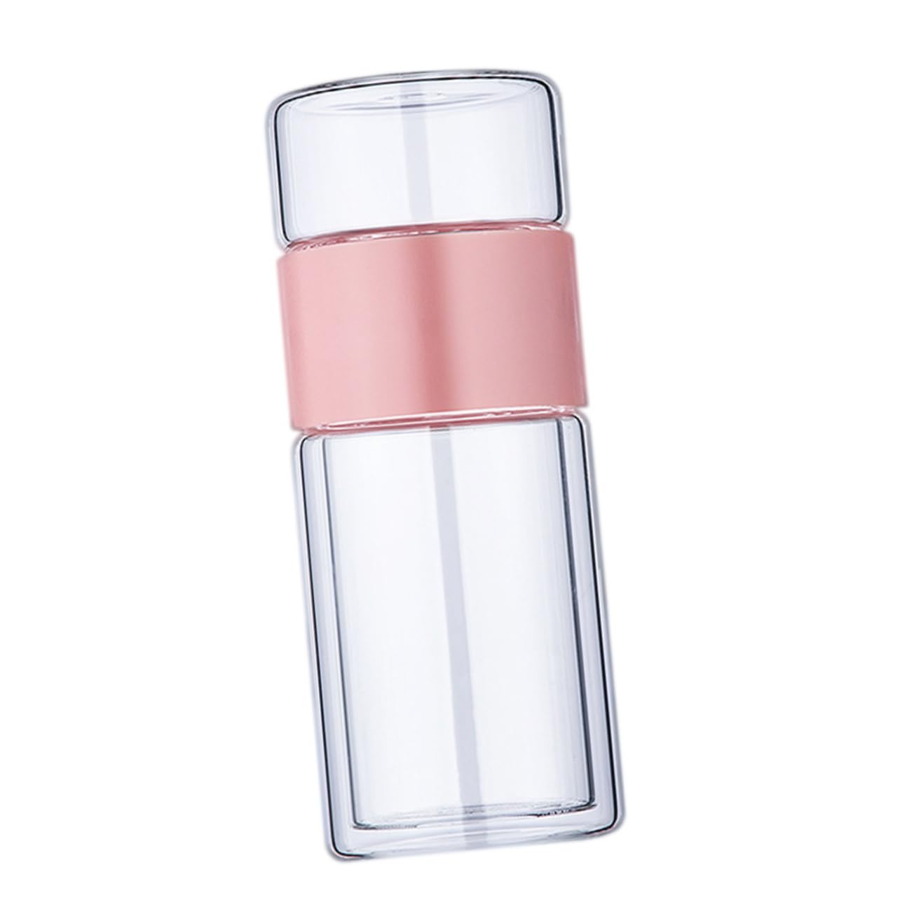 Cabilock 1pezzi Tazza Di Vetro Trasparente Resistent Freddo