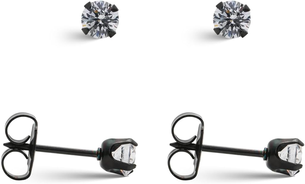 Studex Baby Phat Stud Earrings for Women and Men – Hypoallergenic Stud Earring Set, Jewelry for Sensitive Skin, Nickel Safe