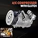 CO 29079C A/C Compressor with Clutch Fit for Ford Focus 2012-2014 BV6Z19703B CV6Z19703B CV6Z19703J