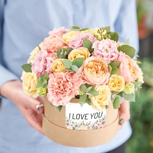 Image of Whaline 180 Pcs Back to School Floral Name Tag Stickers Pink Flower Rectangle Nameplate Stickers Classroom Bulletin Board Decoration Label Decal for Office School Desk Wall Message Board, 6 Designs