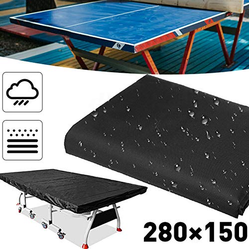 Copertura Tavolo Ping Pong Esterno Impermeabile Yabound - Antipolvere, 280x153x73 Cm, Con Cinghie E Sacchetto - Foto 6