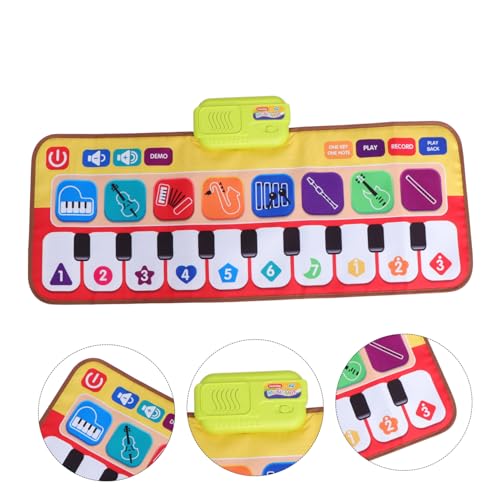 Tapis de clavier interactif HANABASS avec sons éducatifs - 6