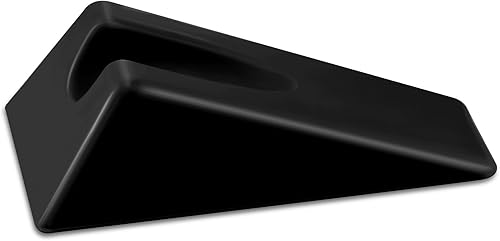 Suzile Cuña de movilización de 7.9 x 4.1 x 2 pulgadas, terapia triangular, antideslizante, almohada de cuña de silicona, soporte resistente para