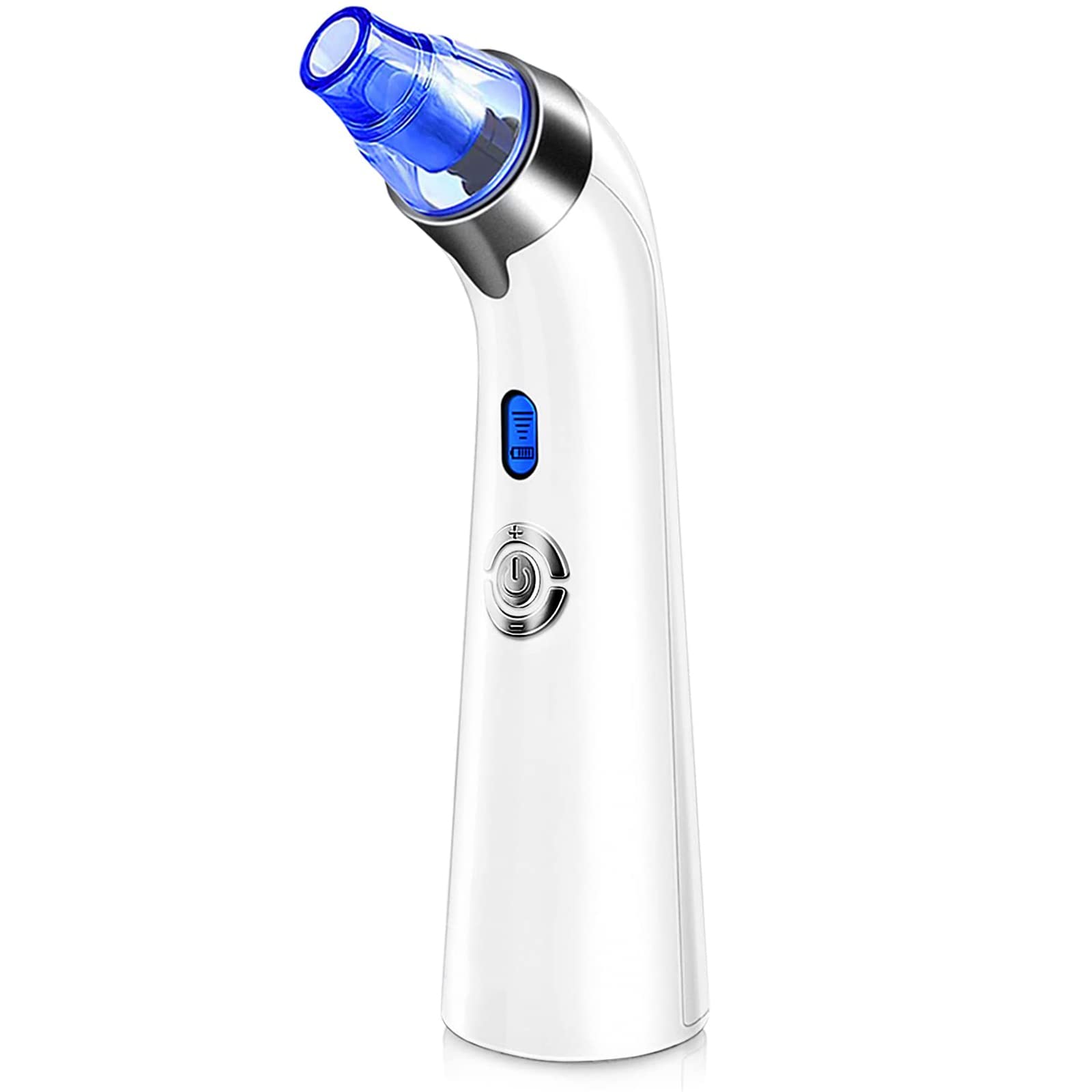 WolFum Trattore di pulizia del viso – detergente per spore facciale, strumento di estrazione della comedone-Whitehead, pulitore elettrico per pore, aspiratore per rimuovere punti neri,