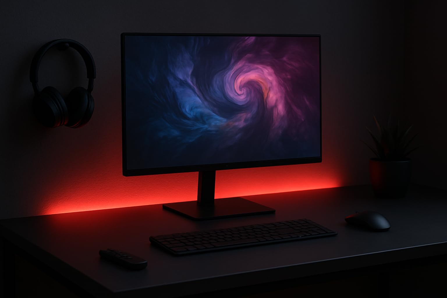Bande LED RGB Gaming 3M - Éclairage Bureau Immersif PC & Moniteur - Compatible Razer Chroma, WiFi, App & Télécommande - 72 LED/M Multicolore