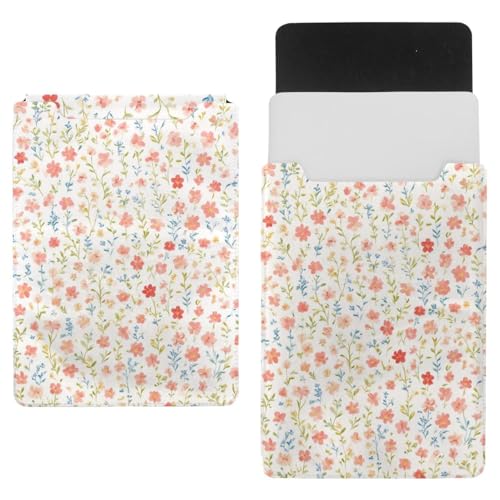 Housse ordinateur portable motif floral en celvet de luxe hollandais