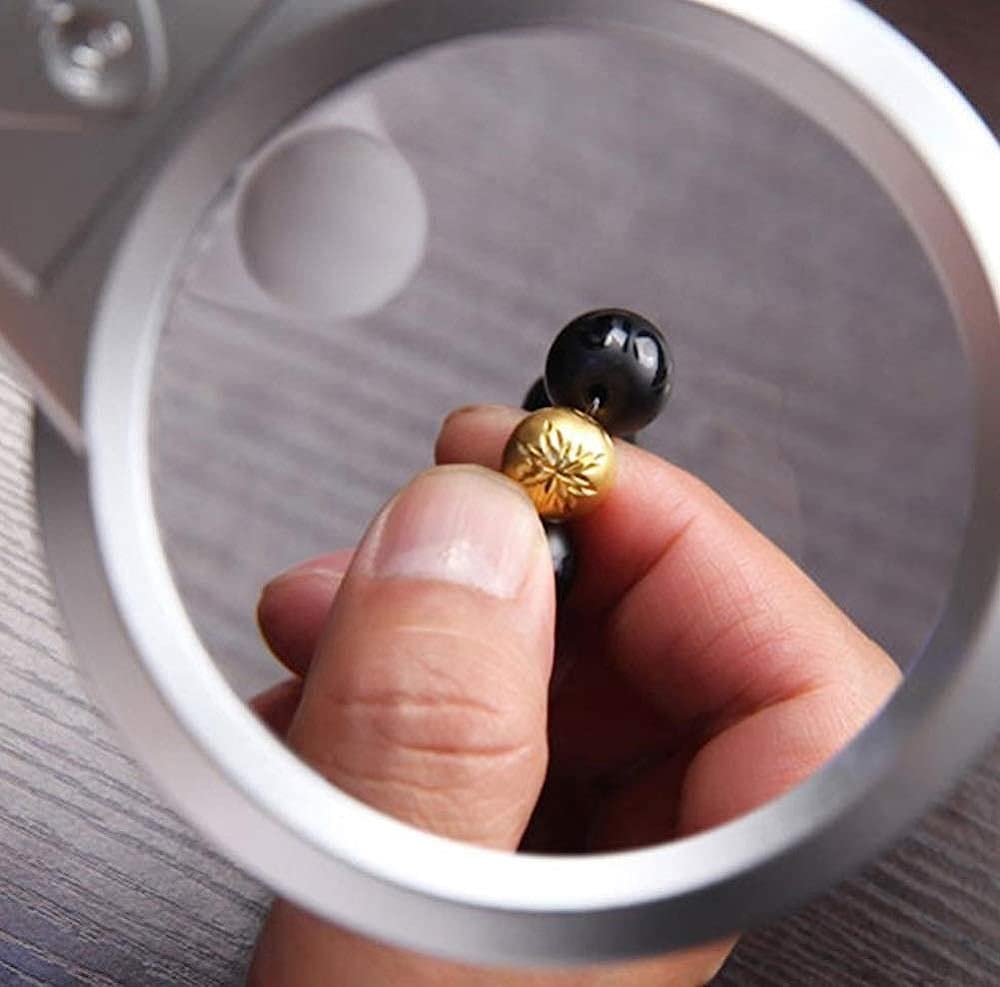 Okulary powiększające, szkło powiększające na biurko Lampa LED do czytania książek Naprawa magazynów Beauty Lupa o dużym powiększeniu interesting