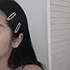 Silver Hair Pins for Styling Fancy Y2K Metal Hair ... #2