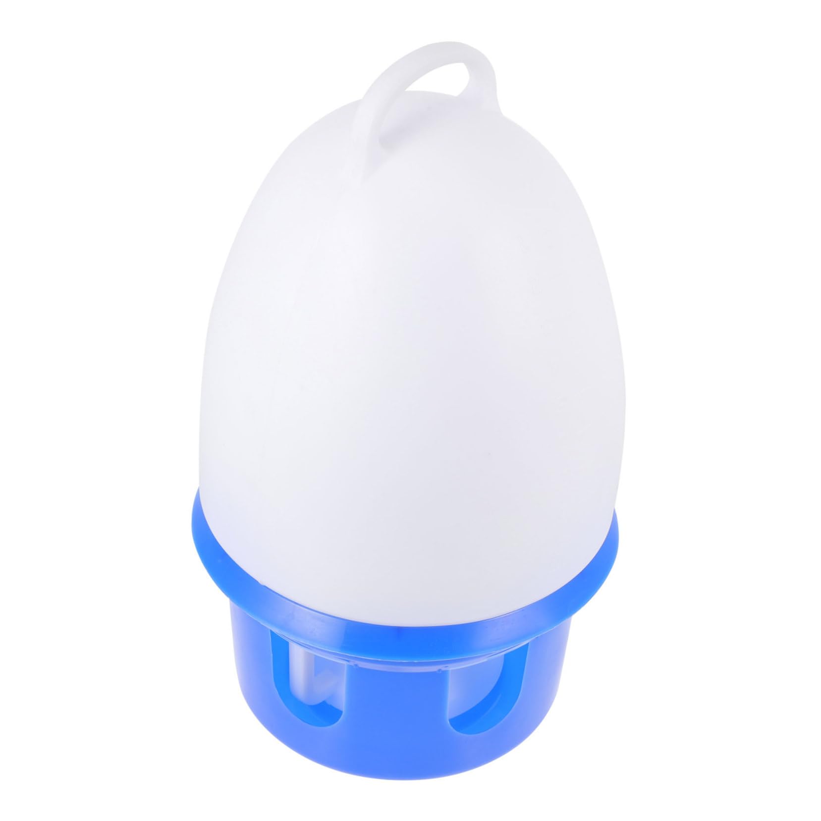 Abreuvoir pour Pigeons en PVC avec Échelle, Bleu, 1 Pièce