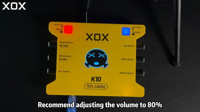 サウンドカード Soundcard XOX K10 10thとマイクBM-800 Amazon.com: XOX K10 15TH live streaming audio interface for
