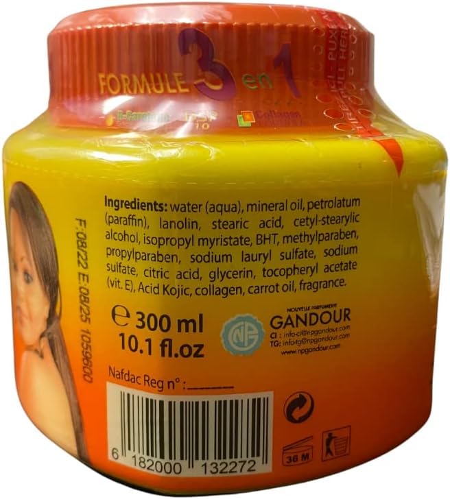 Dar Al Dawa Gandour Natural Gow ™ calrifying Big cream 300ml Togo Product -Pack of 1-image-28
