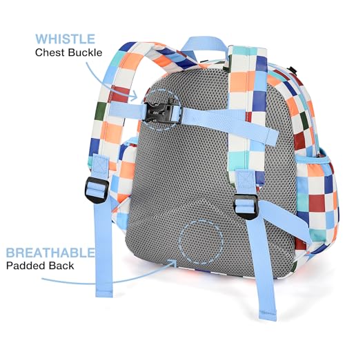 Image of STEAMEDBUN Toddler Backpack Boys Girls 2-4, Preschool Daycare Backpack -12inch