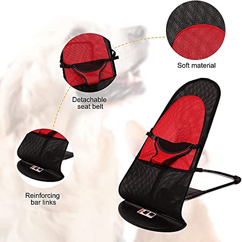 Wangle Pet Playing Rocking Bed Chair, Washable Dog Bouncer, Portable Three Height Adjustments Puppy Shaker For Indoors Outdoors #TOP4