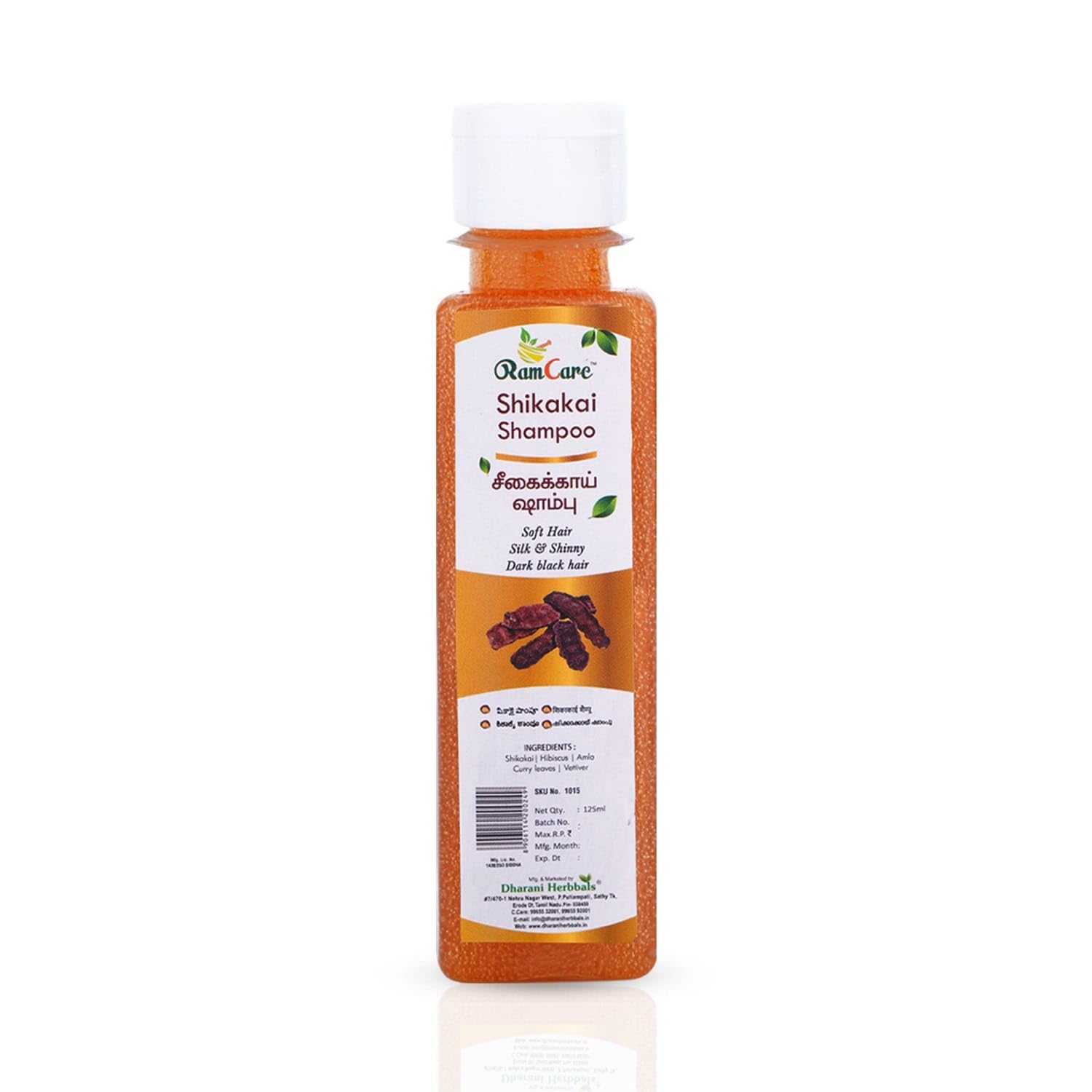 Ramcare shikakai Herbal Shampoo - 125 ml | Anti Hairfall | Suitable For All Hair Types-image-14
