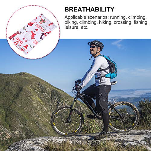 KESYOO Natal PescoÃ§o Polaina Cachecol Mais Quente Inverno ProteÃ§Ã£o Uv Rosto Ã  Prova de Vento Ban