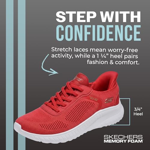 Image of Skechers Women's Hands Free Slip-ins: Bobs Sport Squad Chaos - Current Muse
