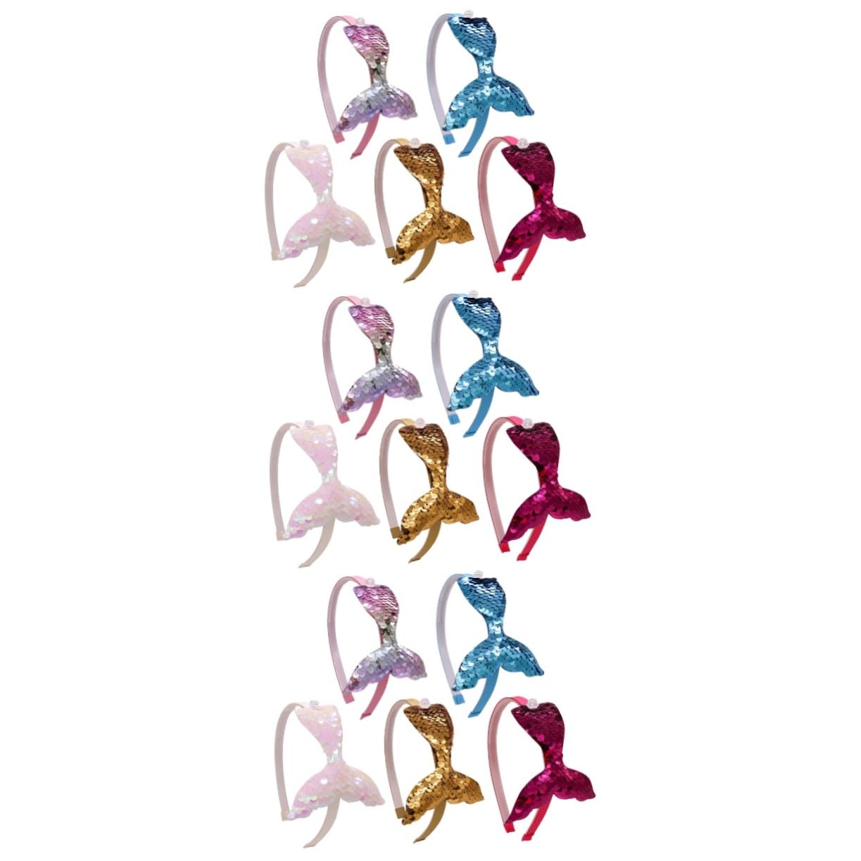 Ipetboom 15piezas De Lentejuelas Adornos De Cabello Para y Mujeres y Accesorios Para Cumpleaños y Celebraciones