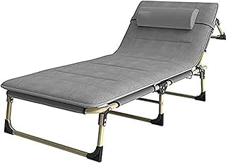 HZH Espreguiçadeiras e poltronas reclináveis Espreguiçadeira dobrável ajustável Espreguiçadeira ajustável em 4 posições Praia Piscina Pátio ao ar livre Jardim Camping